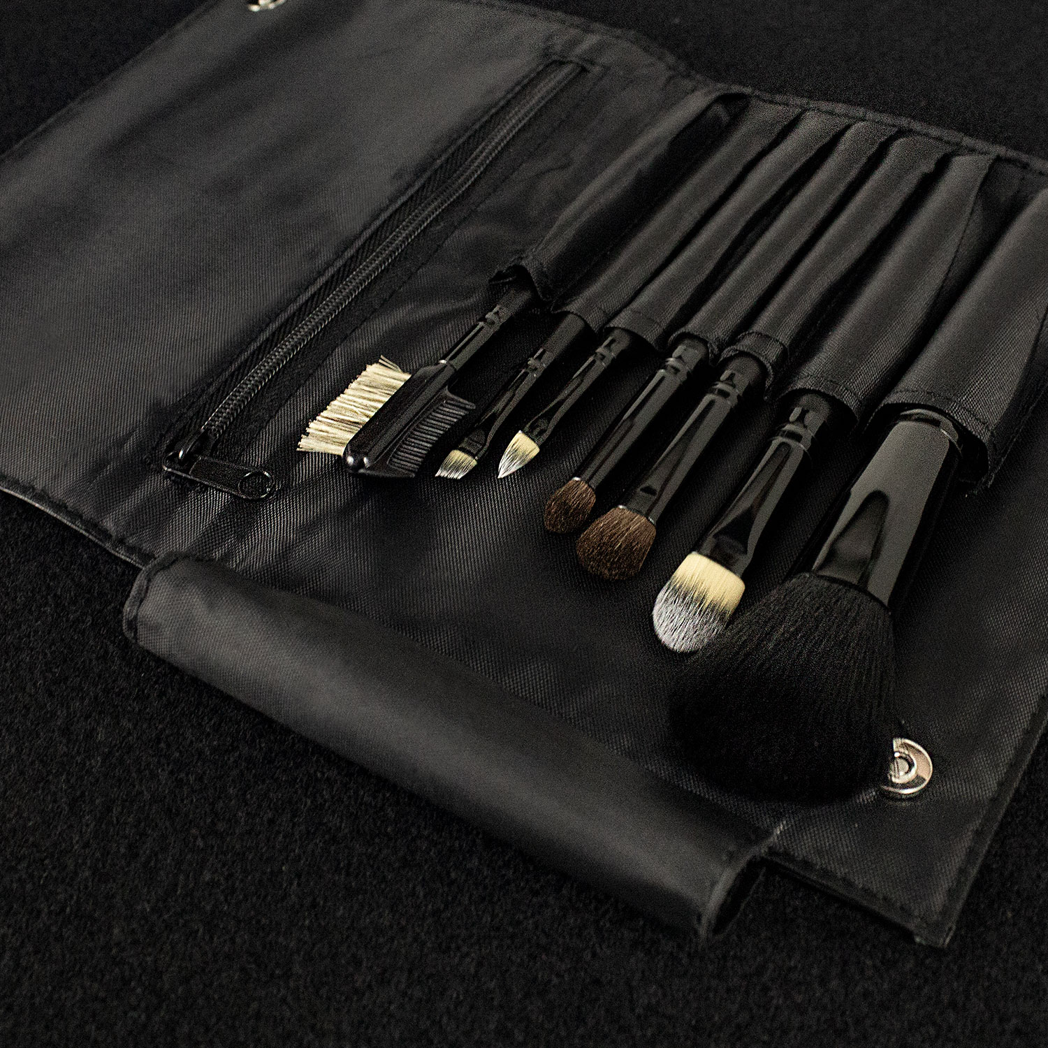 Luxury Private Label Brush Sets with Custom Pouches