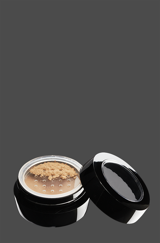 Loose Mineral Powder Foundation Warm Yellow Undertone Pinnacle Cosmetics
