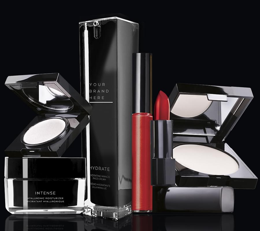 Pinnacle Cosmetics private label makeup and skincare manufacturing background
