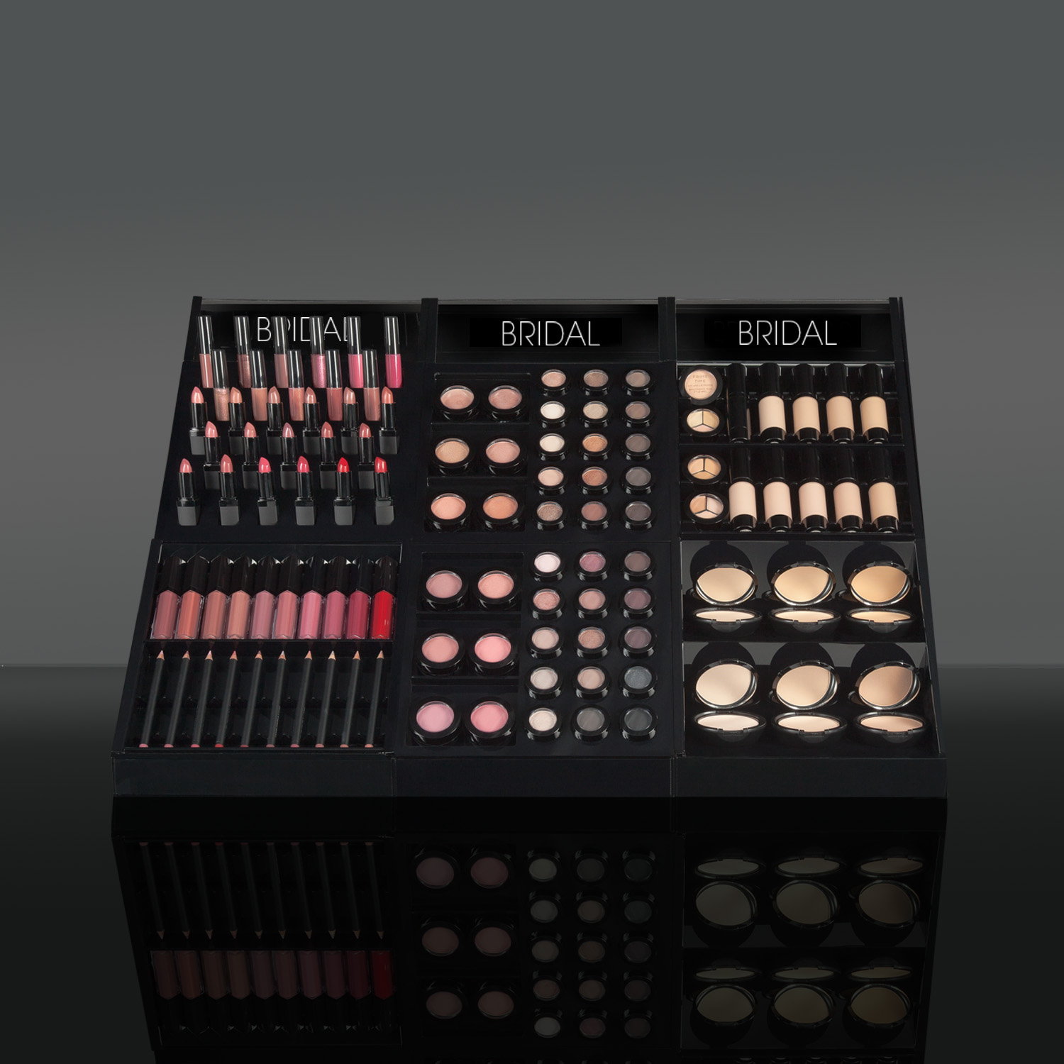 Pinnacle Cosmetics Professional Displays and Retail Packaging
