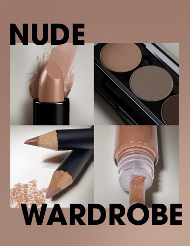 Nude Wardrobe — Neutral Lipstick & Eye Palette Collection