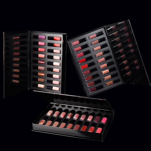 The Master Library Collection featuring complete shade archives for cosmetics brands