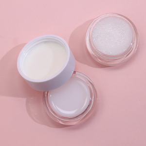 Private Label White Lip Scrub Organic Exfoliating Moisturizing Balm Smooth Vegan Fruit Sugar Lip Mask Scrub Set